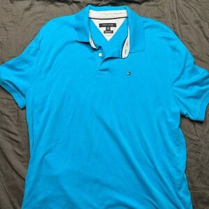 Tommy Hilfiger Men's Vibrant Blue Polo